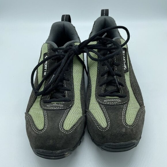 Forte Mountain Bike Shoes Mens euro 39-40 Women Black/green‎ E-MS102 - Picture 1 of 8